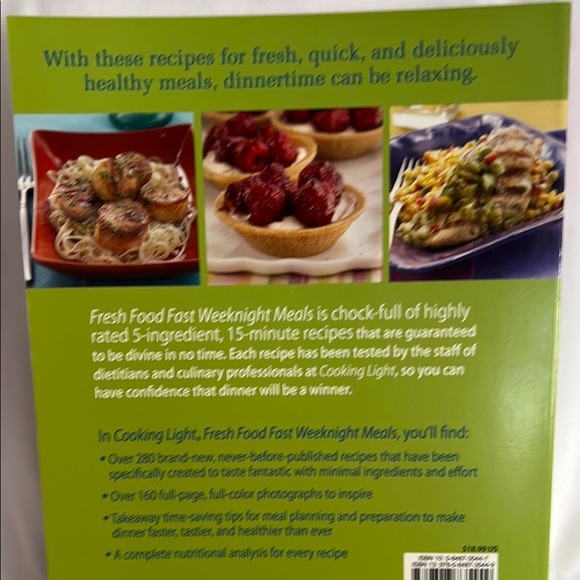 Cooking Light Fresh Fast Food Weeknight Meals Cookbook - Picture 2 of 9